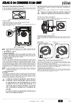 Предварительный просмотр 23 страницы Ferroli ATLAS D 34 CONDENS K130 Instructions For Use, Installation & Maintenance