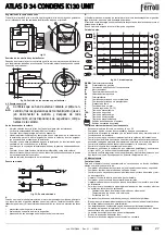 Предварительный просмотр 27 страницы Ferroli ATLAS D 34 CONDENS K130 Instructions For Use, Installation & Maintenance