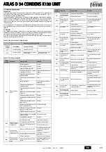 Предварительный просмотр 29 страницы Ferroli ATLAS D 34 CONDENS K130 Instructions For Use, Installation & Maintenance