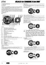 Предварительный просмотр 38 страницы Ferroli ATLAS D 34 CONDENS K130 Instructions For Use, Installation & Maintenance