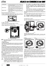 Предварительный просмотр 56 страницы Ferroli ATLAS D 34 CONDENS K130 Instructions For Use, Installation & Maintenance