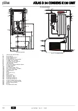 Предварительный просмотр 64 страницы Ferroli ATLAS D 34 CONDENS K130 Instructions For Use, Installation & Maintenance