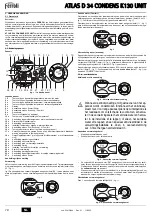 Предварительный просмотр 70 страницы Ferroli ATLAS D 34 CONDENS K130 Instructions For Use, Installation & Maintenance