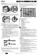 Предварительный просмотр 76 страницы Ferroli ATLAS D 34 CONDENS K130 Instructions For Use, Installation & Maintenance