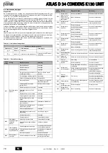 Предварительный просмотр 78 страницы Ferroli ATLAS D 34 CONDENS K130 Instructions For Use, Installation & Maintenance