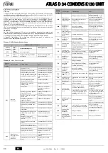 Предварительный просмотр 94 страницы Ferroli ATLAS D 34 CONDENS K130 Instructions For Use, Installation & Maintenance