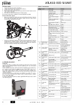 Preview for 8 page of Ferroli ATLAS D ECO 42 SI UNIT Instructions For Use, Installation And Maintenance