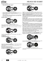 Preview for 16 page of Ferroli ATLAS D ECO 42 SI UNIT Instructions For Use, Installation And Maintenance