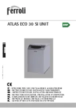 Ferroli ATLAS ECO 30 SI UNIT Instructions For Use, Installation And Maintenance preview