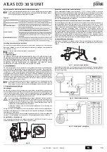 Предварительный просмотр 55 страницы Ferroli ATLAS ECO 30 SI UNIT Instructions For Use, Installation And Maintenance