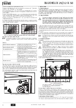 Preview for 4 page of Ferroli BLUEHELIX 25/32 K 50 Instructions For Use, Installation And Maintenance