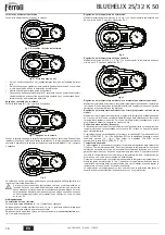 Preview for 16 page of Ferroli BLUEHELIX 25/32 K 50 Instructions For Use, Installation And Maintenance