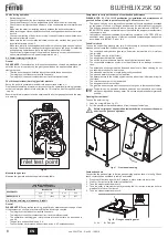 Preview for 8 page of Ferroli BLUEHELIX 25 K 50 Instructions For Use, Installation And Maintenance