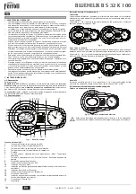 Предварительный просмотр 14 страницы Ferroli BLUEHELIX B S 32 K 100 Instructions For Use, Installation And Maintenance