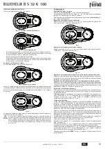 Предварительный просмотр 15 страницы Ferroli BLUEHELIX B S 32 K 100 Instructions For Use, Installation And Maintenance