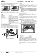 Предварительный просмотр 28 страницы Ferroli BLUEHELIX B S 32 K 100 Instructions For Use, Installation And Maintenance