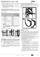 Предварительный просмотр 51 страницы Ferroli BLUEHELIX B S 32 K 100 Instructions For Use, Installation And Maintenance