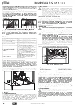 Предварительный просмотр 60 страницы Ferroli BLUEHELIX B S 32 K 100 Instructions For Use, Installation And Maintenance