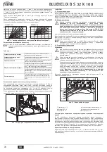 Предварительный просмотр 70 страницы Ferroli BLUEHELIX B S 32 K 100 Instructions For Use, Installation And Maintenance