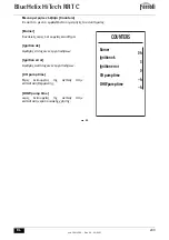 Preview for 249 page of Ferroli BlueHelix HiTech RRT C Instructions For Use, Maintenance And Installation Manual