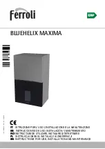 Ferroli BLUEHELIX MAXIMA 24C Instructions For Use, Installation And Maintenance предпросмотр