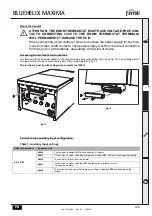 Preview for 195 page of Ferroli BLUEHELIX MAXIMA 24C Instructions For Use, Installation And Maintenance