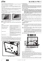 Preview for 4 page of Ferroli BLUEHELIX PRO 25C Instructions For Use, Installation And Maintenance