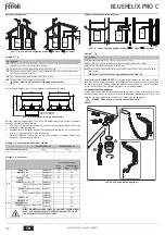 Preview for 32 page of Ferroli BLUEHELIX PRO 25C Instructions For Use, Installation And Maintenance