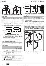 Preview for 54 page of Ferroli BLUEHELIX PRO 25C Instructions For Use, Installation And Maintenance