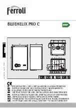 Ferroli Bluehelix PRO C Instructions For Use, Installation & Maintenance preview