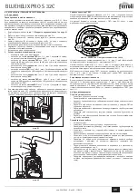 Preview for 85 page of Ferroli BLUEHELIX PRO S 27C Instructions For Use, Installation And Maintenance