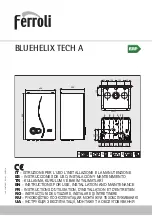 Preview for 1 page of Ferroli BLUEHELIX TECH 18 A Instructions For Use, Installation And Maintenance