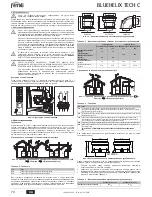 Preview for 70 page of Ferroli BLUEHELIX TECH C Instructions For Use, Installation And Maintenance