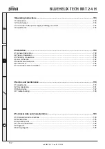 Предварительный просмотр 152 страницы Ferroli BLUEHELIX TECH RRT 24 H Instructions For Use, Installation And Maintenance