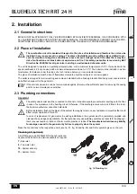 Предварительный просмотр 159 страницы Ferroli BLUEHELIX TECH RRT 24 H Instructions For Use, Installation And Maintenance