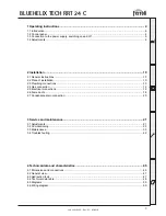 Предварительный просмотр 3 страницы Ferroli BLUEHELIX TECH RRT 24C Instructions For Use, Installation & Maintenance