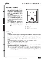 Предварительный просмотр 10 страницы Ferroli BLUEHELIX TECH RRT 24C Instructions For Use, Installation & Maintenance