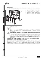 Предварительный просмотр 12 страницы Ferroli BLUEHELIX TECH RRT 24C Instructions For Use, Installation & Maintenance