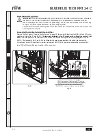 Предварительный просмотр 14 страницы Ferroli BLUEHELIX TECH RRT 24C Instructions For Use, Installation & Maintenance