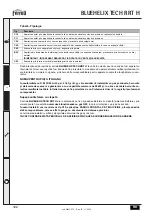 Preview for 122 page of Ferroli BLUEHELIX TECH RRT H Instructions For Use, Installation And Maintenance