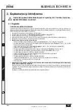 Preview for 124 page of Ferroli BLUEHELIX TECH RRT H Instructions For Use, Installation And Maintenance