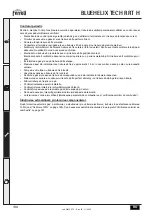 Preview for 134 page of Ferroli BLUEHELIX TECH RRT H Instructions For Use, Installation And Maintenance