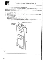 Preview for 61 page of Ferroli Combi 77 FF User Instructions