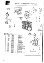 Предварительный просмотр 63 страницы Ferroli Combi 77 FF User Instructions