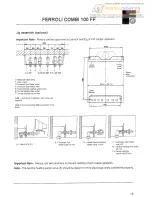 Preview for 15 page of Ferroli COMBI1 00 FF Technical Information Installation And Service Instructions