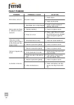 Preview for 38 page of Ferroli COMPACT ECO 3 Installation And Maintenance Manual