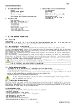 Предварительный просмотр 22 страницы Ferroli DISPLAY UTILITY Installation, Use And Maintenance Manual