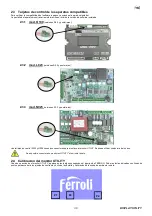 Предварительный просмотр 30 страницы Ferroli DISPLAY UTILITY Installation, Use And Maintenance Manual