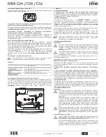 Preview for 3 page of Ferroli DIVA C28 Instructions For Use, Installation And Maintenance