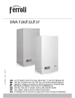 Ferroli DIVA F28 Instructions For Use, Installation And Maintenance preview